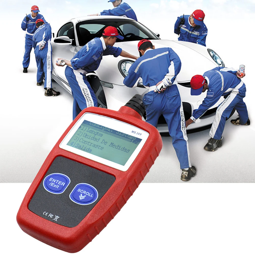 OBDII OBD сканер, считыватель кодов, автомобильный диагностический сканер, считыватель кодов неисправностей двигателя, автомобильный OBD сканер, диагностический инструмент