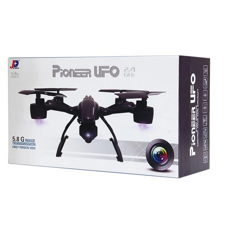 JXD 509G 5.8G FPV Set High Hold Mode RC Quadcopter with 2.0MP HD Camera 6Axis Helicopter Drone Monitor RTF Rc Toy As Funny Gift