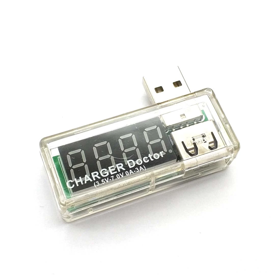 Умная электроника цифровой USB тестер напряжения для мобильных устройств зарядка