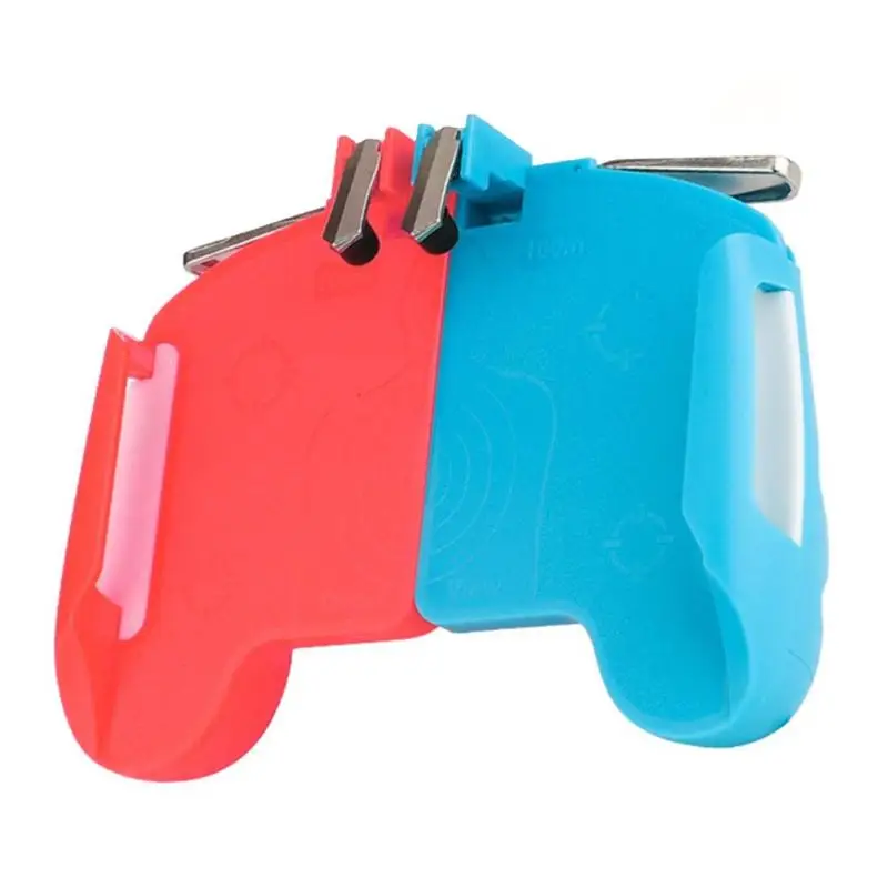 

K18 Telescopic Mobile Phone Gamepad Controller Joystick Button for PUBG Red Blue Color Gamepad Accessories Hot Sale