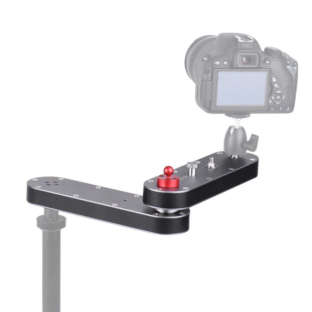 

Andoer Camera Slider Panning Linear Motion 4x Distance for Action DSLR ILDC Camera Smartphone phone Video Recording for GoPro