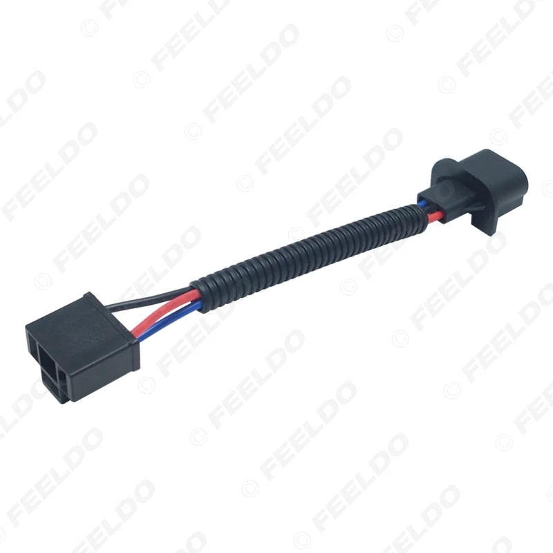 Kaufe 1 paar für H4 Stecker Auf H13 Auto USB Buchse Auto LED Scheinwerfer  Umwandlung Kabel Draht Stecker Auto Zopf draht Adapter Zubehör