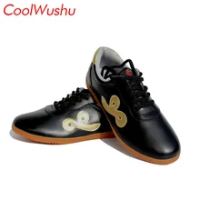 Китайский Тай-чи обувь кунг-фу обувь wu Шу xie тайцзи xie волокна кожи боевых искусств обувь CoolWushu