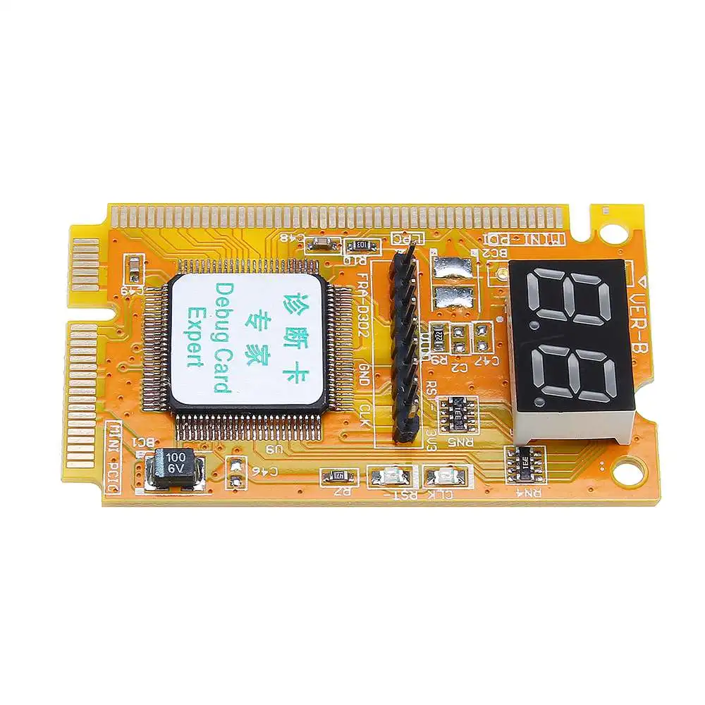 Mini PCI/PCI E Card LPC PC ноутбук анализатор диагностический модуль плата тестовой карты 3