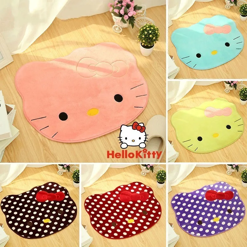 60x50 см hello kitty детские ползающие коврики ковры для дома гостиная водостойкий