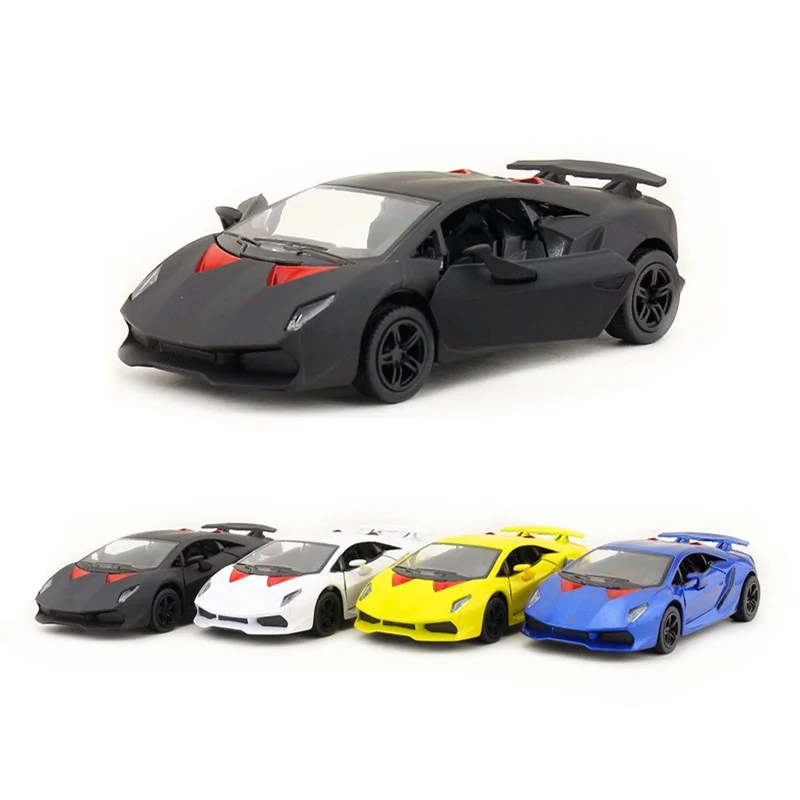 

KINSMART DieCast Metal Model/1:38 Scale/Sesto Elemento Toy Super Car/Pull Back Educational Collection/Gift For Children