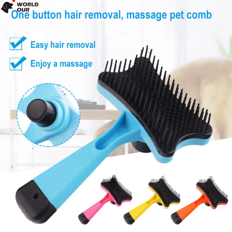 plastic dog brush
