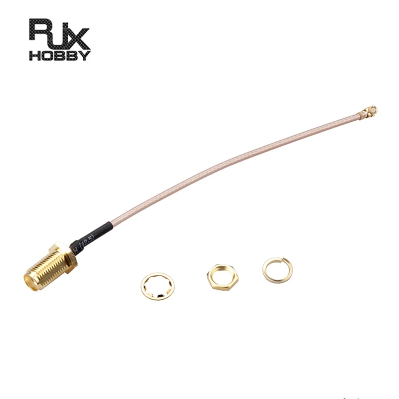 

1PC RJXHOBBY RF Connector Pigtail Cable SMA Female to uFL/u.FL/IPX/IPEX FPV Antenna Extension Cable for RC Drone Part DIY Accs