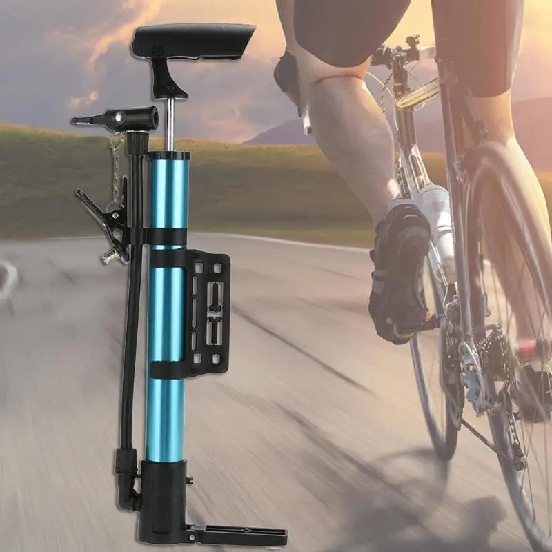 Портативный мини-велосипедный ручной воздушный насос, шариковый насос для шин, насос из алюминиевого сплава высокого давления для езды на велосипеде, MTB, горный велосипед, насос
