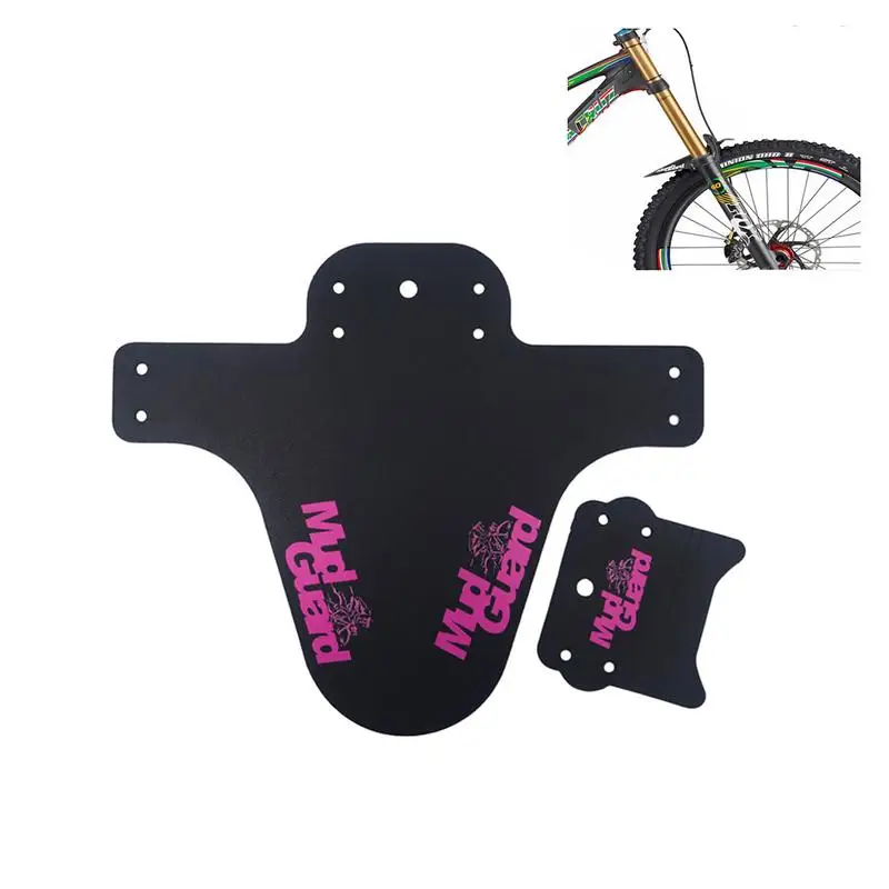 

LACYIE Rear Fender On Bike Colorful Fender Road Bike Fixed Gear Bicycle Water Fender