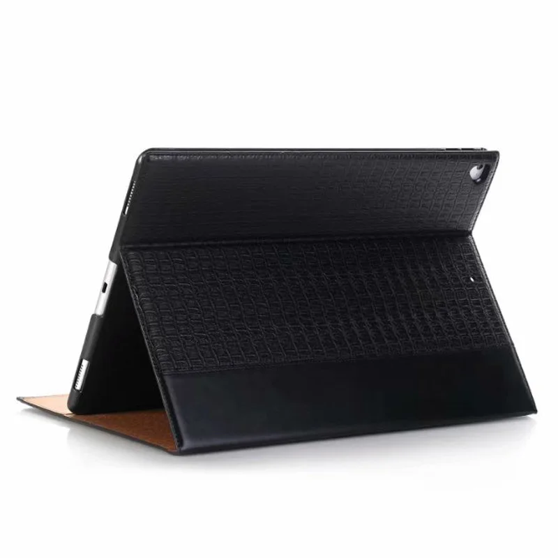 Для iPad Pro 12 9 2017 2015 A1670/A1671 Роскошный кожаный флип чехол с крокодиловым узором
