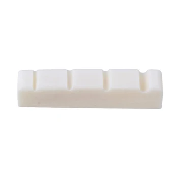 

Bass Bone Nut 4 String Replacement (38 X 6 mm, Unbleached)