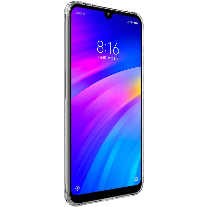 IMAK Прозрачный ТПУ чехол для Xiaomi Redmi Note 7 Pro/Redmi 7 Мягкий силиконовый чехол