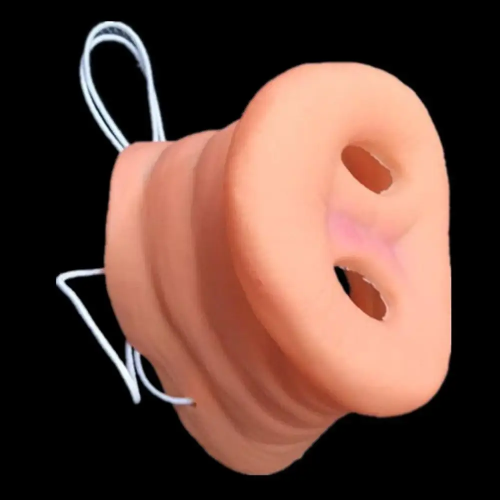 

Halloween Rubber Pig Nose Costume Prop Snout Adult Child Kid Halloween Cosplay Party Funny Mask Drop Shipping