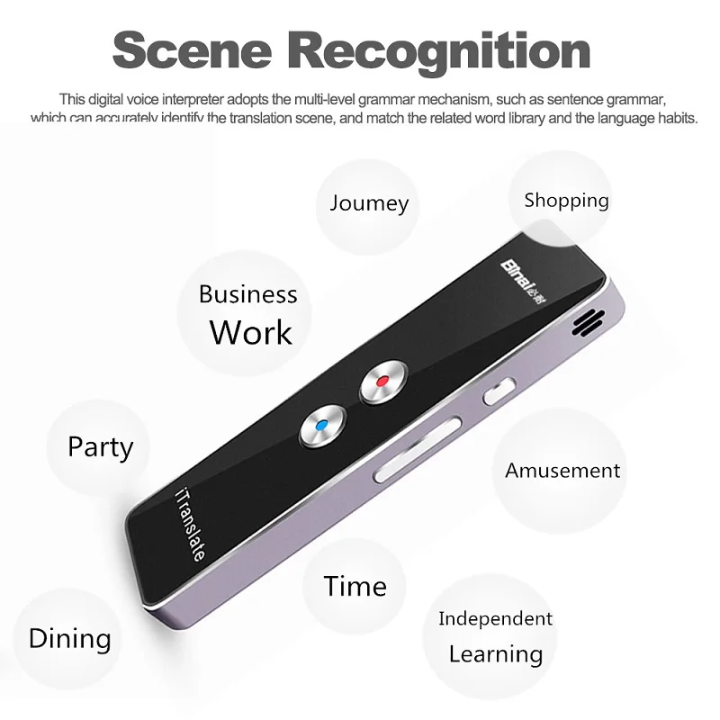 

Smart Voice Translator Speech Interactive Translation Portable Multi-Language Children's Educational Toy Learning Machine