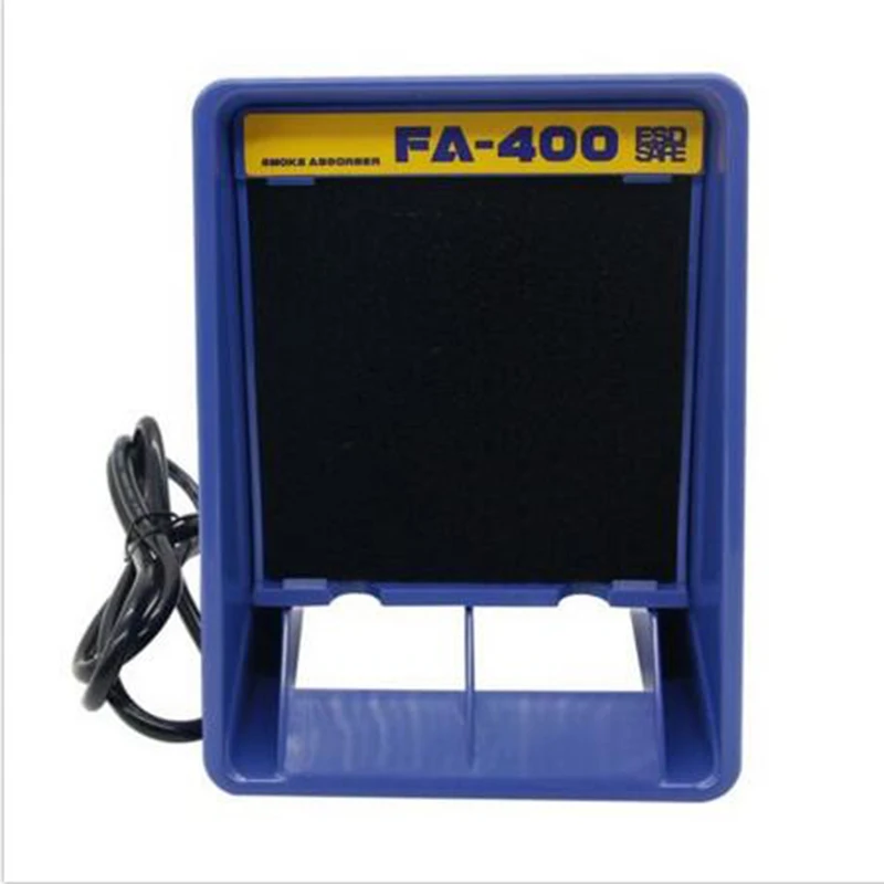 

New FA-400 Soldering Iron Smoke Absorber Fume Extractor +12 Filter Kit Non-sloughing Static Dissipative