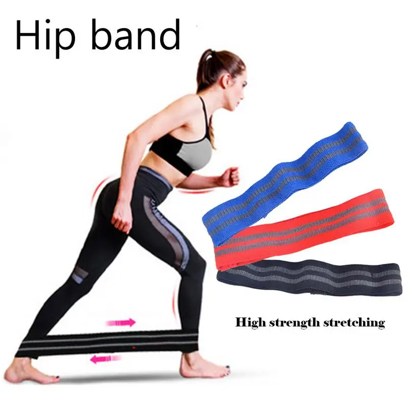 

New Fitness Yoga Band Hip Circle Loop Endurance Exercise Band For Legs Thigh Buttocks No-slip Elastic Band For Many Exercises