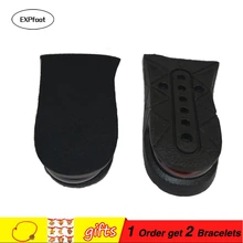 Воздушная подушка, увеличивающая ортопедическую стельку, подъемная вставка, стельки для увеличения роста, мужская женская обувь, стельки для увеличения роста