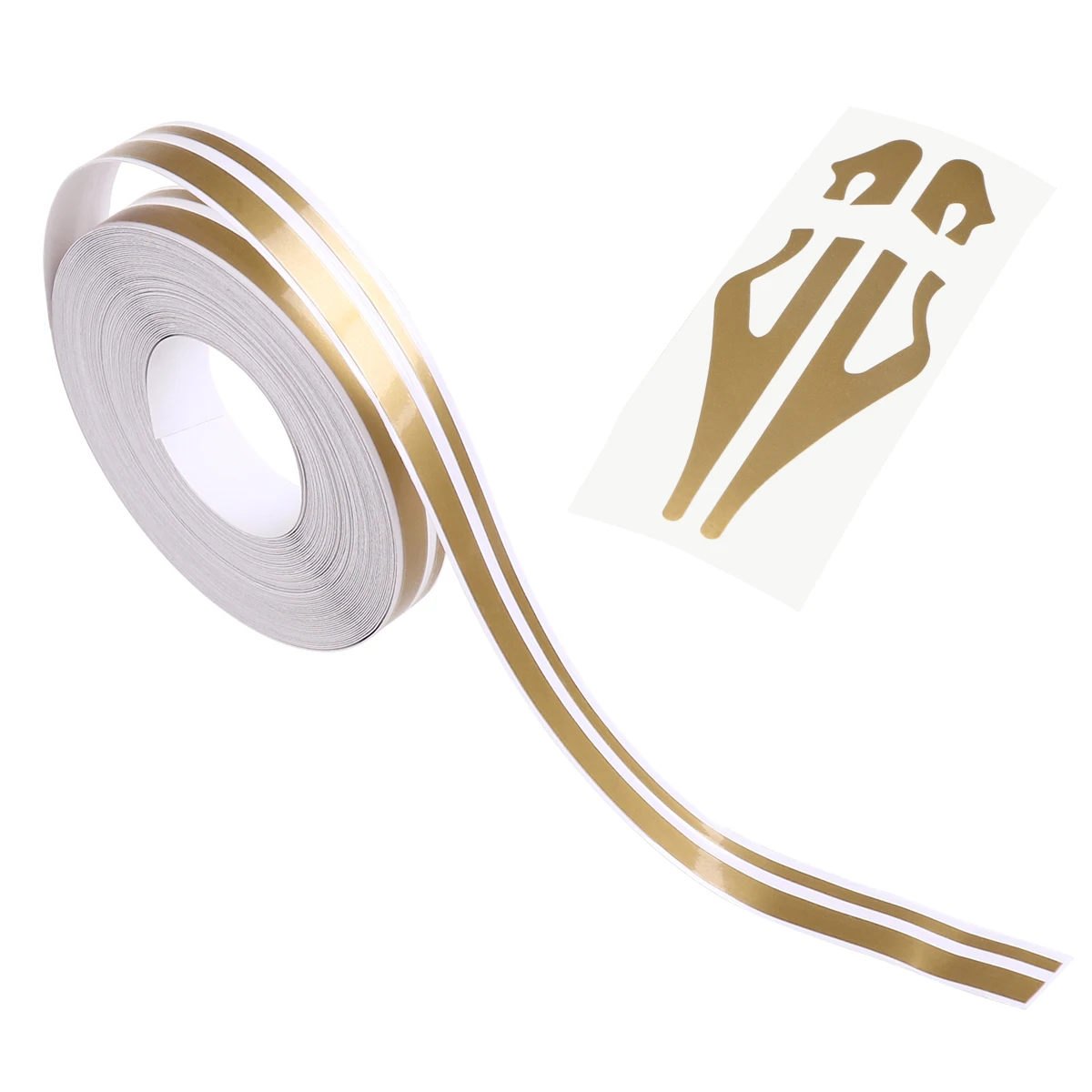 

Pinstripe Tape Decal Steamline Pinstripetape for Cars (Gold)