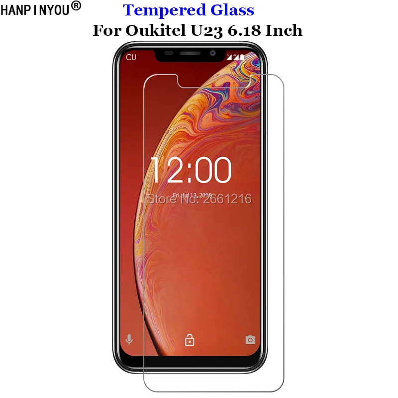 

For Oukitel C13Pro Tempered Glass 9H 2.5D Premium Screen Protector Film For Oukitel C13 Pro 6.18"