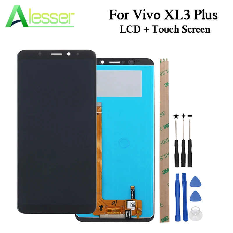 

Alesser For Blu Vivo XL3 Plus LCD Display And Touch Screen Digitizer Assembly For Blu Vivo XL3 Plus phone with Tools And Tape