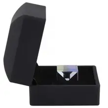 20*20*20 мм шестигранный яркий светильник, кубическая призма, витражная Призма prisma optico