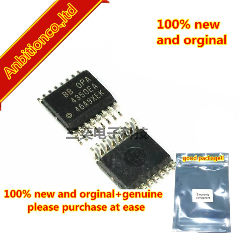 

2pcs 100% new and orginal OPA4350EA OPA4350EA/2K5 SSOP-16 in stock