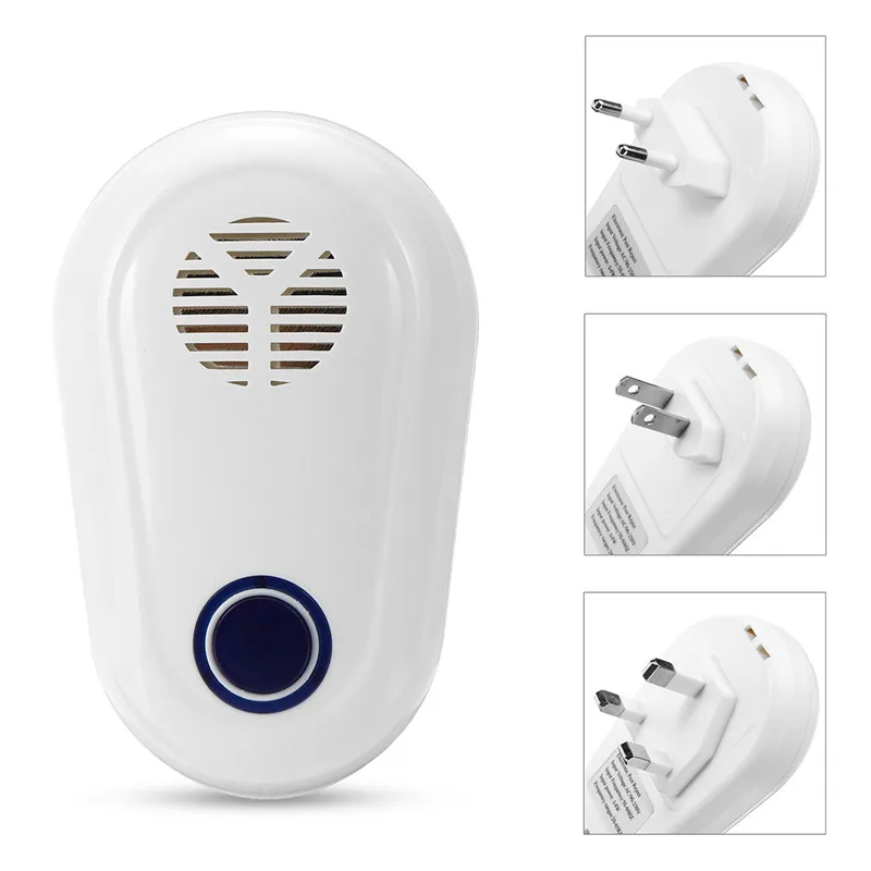 Ultrasonic Pest Repeller Insect Repellent Anti Moles Mosquito Killer Mouse Cockroach Rat Home Living Room With Night Light