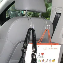 2x нержавеющая сталь заднее сиденье автомобиля подголовник крюк ткань Бакалея сумка для хранения автомобиля крюк Авто продукты автомобильные аксессуары 2x нержавеющая сталь заднее сиденье автомобиля подголовник крюк ткань Бакалея сумка для хранения автомобиля крюк Авто продукты автомобильные аксессуары