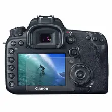 PULUZ Camera 2.5D Curved Edge 9H Surface Hardness Tempered Glass Screen Protector for Canon 7D Mark II