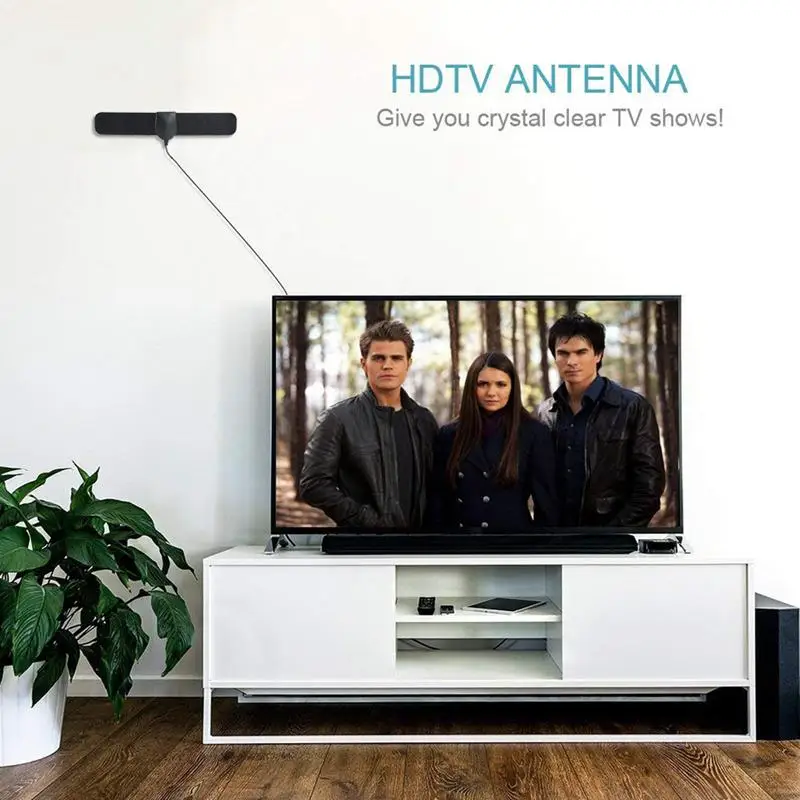 1080P HD внутренняя универсальная ТВ антенна DVB-T2 ATSC 25 км цифровой усилитель антенна