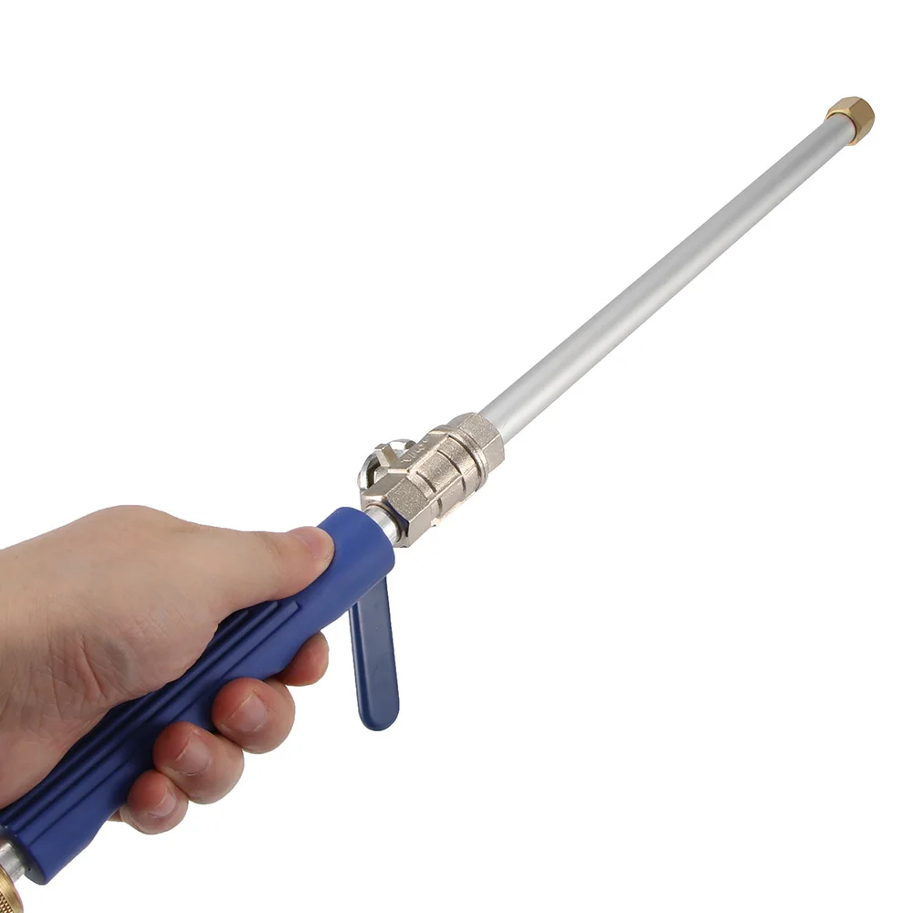 

New High Pressure Water Gun 49cm Metal Water Gun High Power Power Washer Spray Car Washing Tools Cleaning Gun Kit