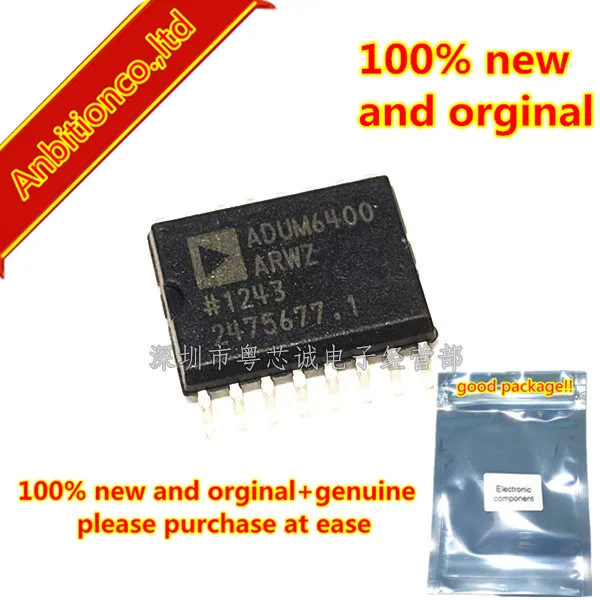 

5pcs 100% new and orginal ADUM6400ARWZ ADUM6400 SOP16 in stock