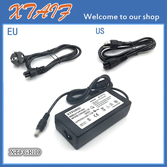 12V 3A 2A AC/DC Power Adapter Charger for LG W1943S E1948S LCAP07F E2260 ADS 24NP 12 1 12024G LCD Monitor 6.5MM with pin inside
