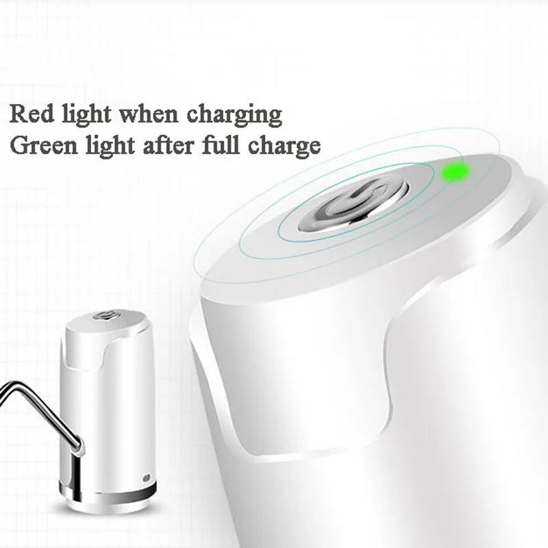 Hot TOD-Wireless Electric Water Pump Bottled Water Rechargeable Mini Water Dispenser For Drinking Water Bottles Quantitative Hot TOD-Wireless Electric Water Pump Bottled Water Rechargeable Mini Water Dispenser For Drinking Water Bottles Quantitative