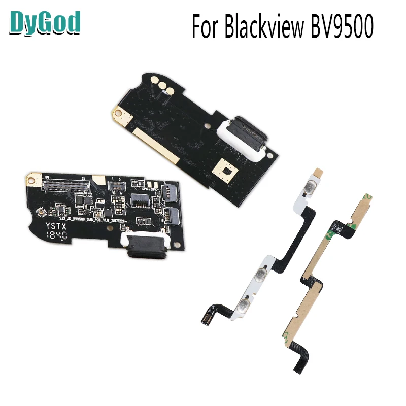 Кнопки включения/выключения питания гибкий кабель FPC для Blackview BV9500 зарядное