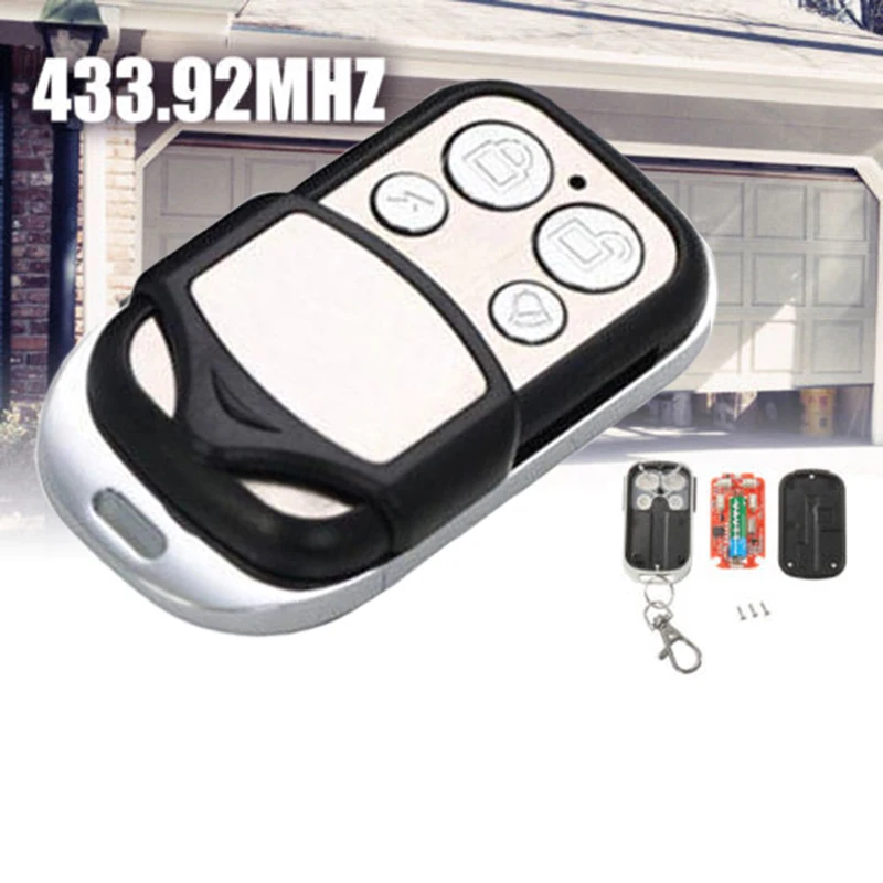 

1pcs DC 12V 433MHZ Garage Gate Door Wireless Remote Controller Key 29.3*54.2mm