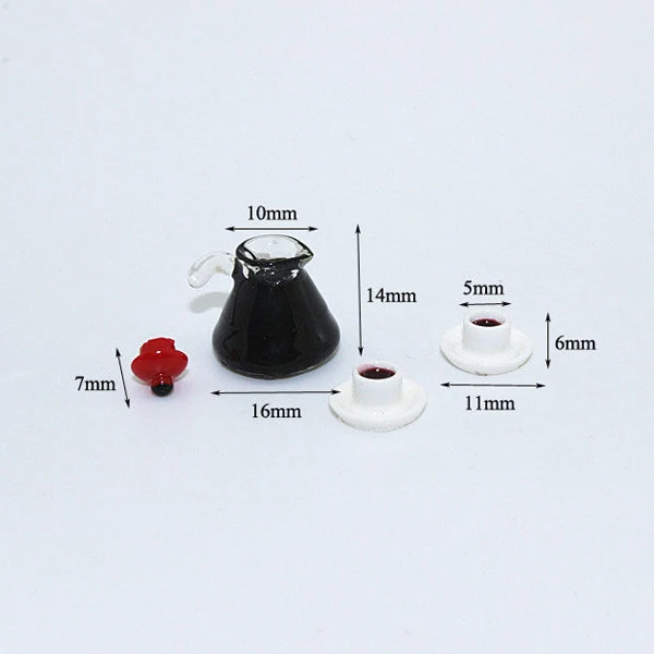 Dollhouse 1:12 Miniature Kitchen Expresso Coffee Maker Machine with Pot Cup Set YJS Dropship Dollhouse 1:12 Miniature Kitchen Expresso Coffee Maker Machine with Pot Cup Set YJS Dropship