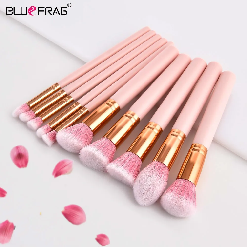 10 / 5 /2Pcs Makeup Brushes Set Eye Brush Foundation Eyeshadow Powder Eyebrow Eyeliner Lip Make Up Cosmetic Beauty Tools | Красота и