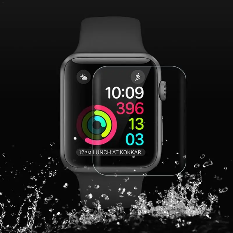 

Bakeey Smart Watch Protective Case 3D Curved Clear HD Hydrogel TPU Watch Screen Protector For Apple Watch Series 4 40mm/44mm