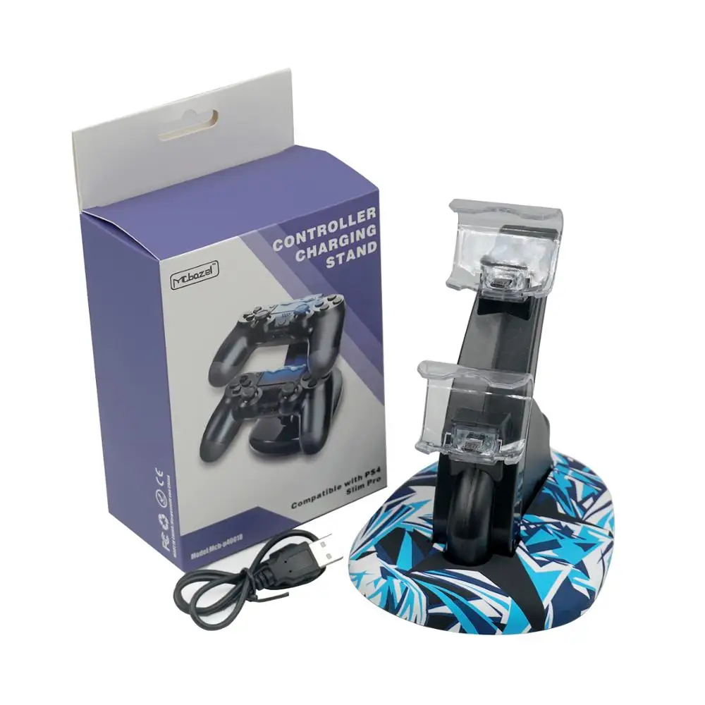 Зарядная подставка для контроллера Mcbazel PS4/Slim/Pro беспроводное зарядное устройство
