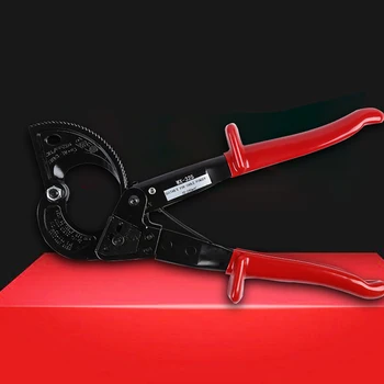 

Portable Aluminum Copper Wire Cut Ratchet Wheel Style Ratcheting Cable Cutter