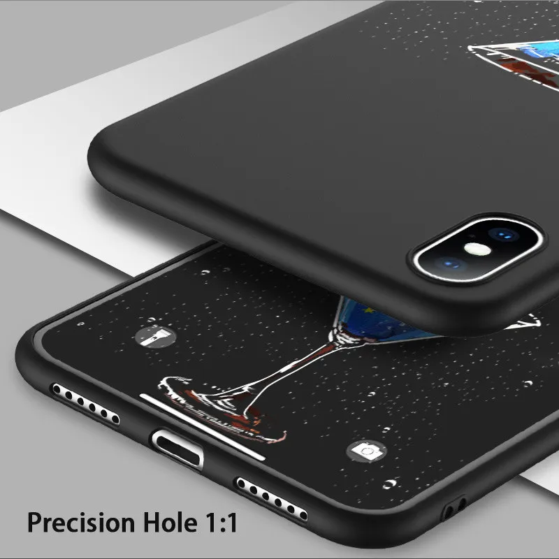 USLION Art Print Phone Case For iPhone 6 6s 7 8 Plus 5 5S SE Cartoon Space Soft TPU Cases Cover For iPhone X XS XR Xs Max USLION Art Print Phone Case For iPhone 6 6s 7 8 Plus 5 5S SE Cartoon Space Soft TPU Cases Cover For iPhone X XS XR Xs Max
