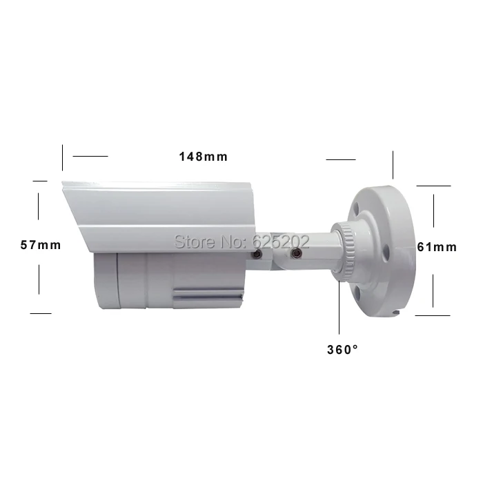 Заводская цена AHD 5.0MP 24IR Пуля CCTV камера металлический чехол sony сенсор IMX335