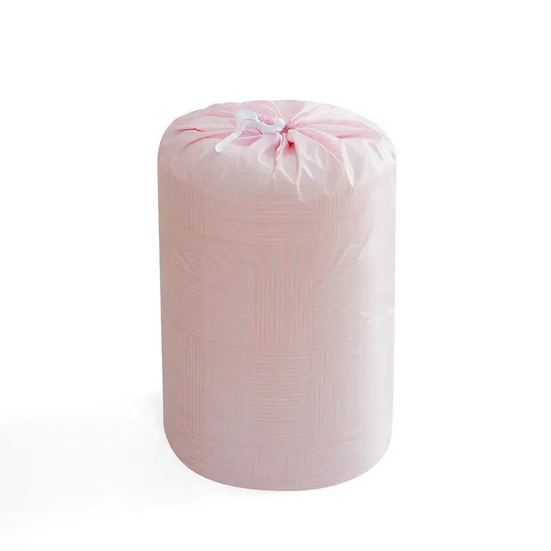 Главная Организация PEVA Стёганое одеяло Drawstring сумка Стёганое одеяло Бытовая сумка для хранения влагостойкие Стёганое Одеяло сумка для вещей Складная Сумка-хранилище