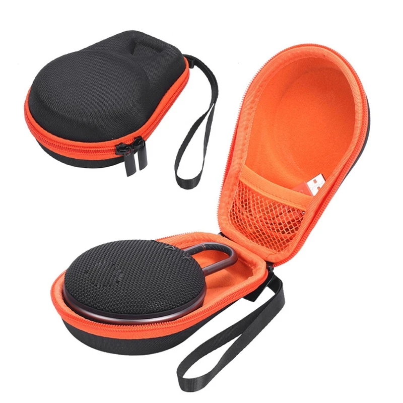 

Protective Travel Carrying Storage Portable Eva Zipper Hard Case Speaker Storage Bag Box For Jbl Clip 2 3 Bluetooth Speaker