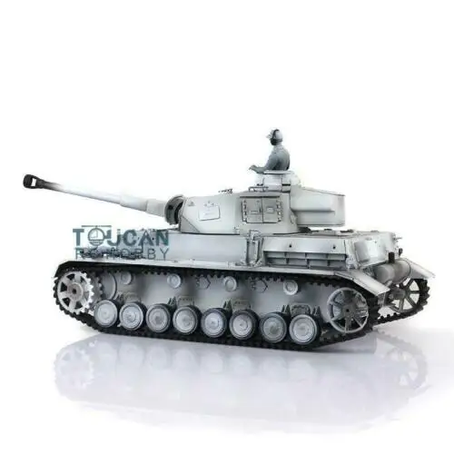 

2.4G Henglong 1/16 Snow 6.0 Motherboard Infrared Fight Upgraded Panzer IV F2 RTR RC Tank 3859 Metal Tracks TH12593