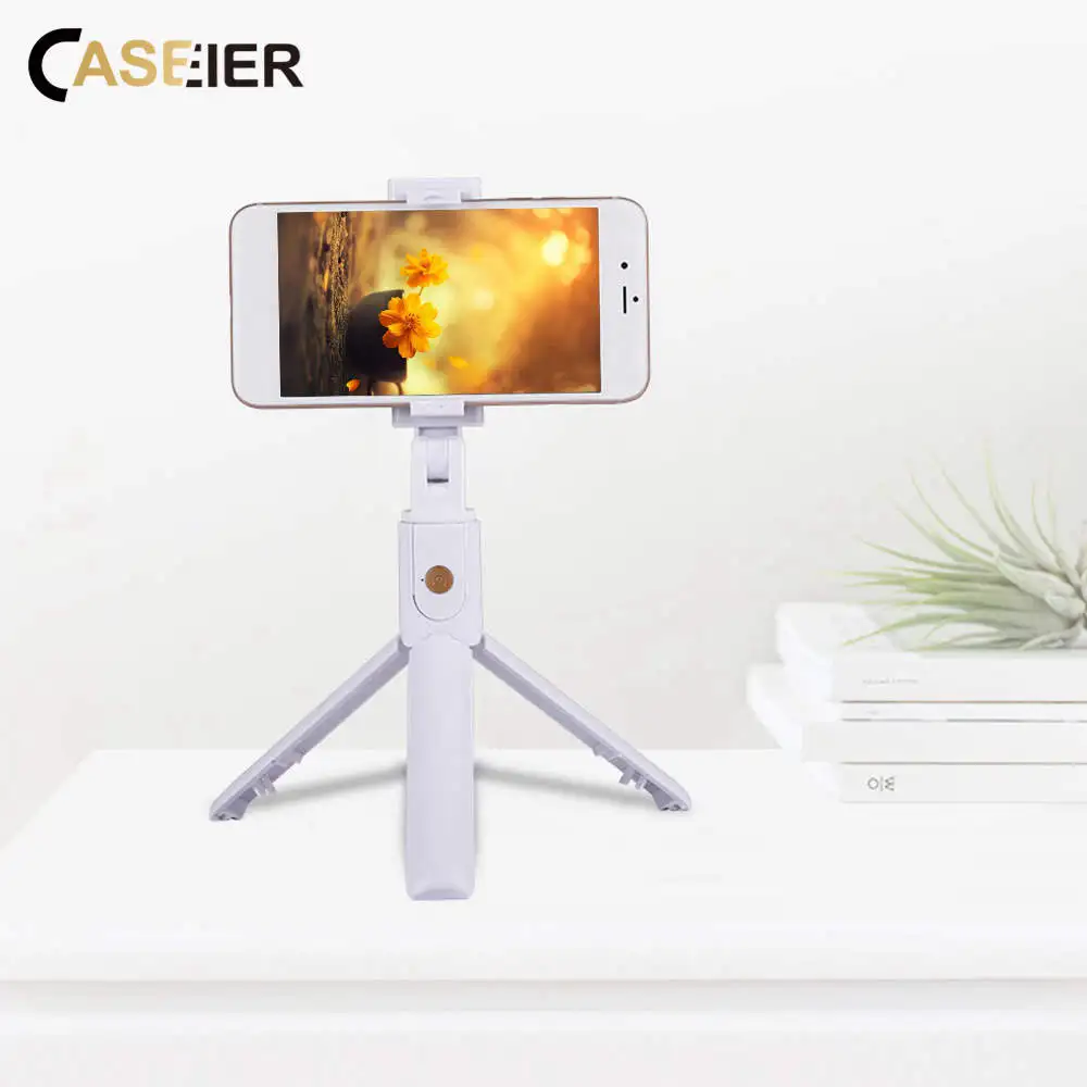 

CASEIER Wireless Bluetooth Tripod Selfie Stick Tripod Adjustable Selfie Stick For iphone IOS Self-timer For Android OS Huawei