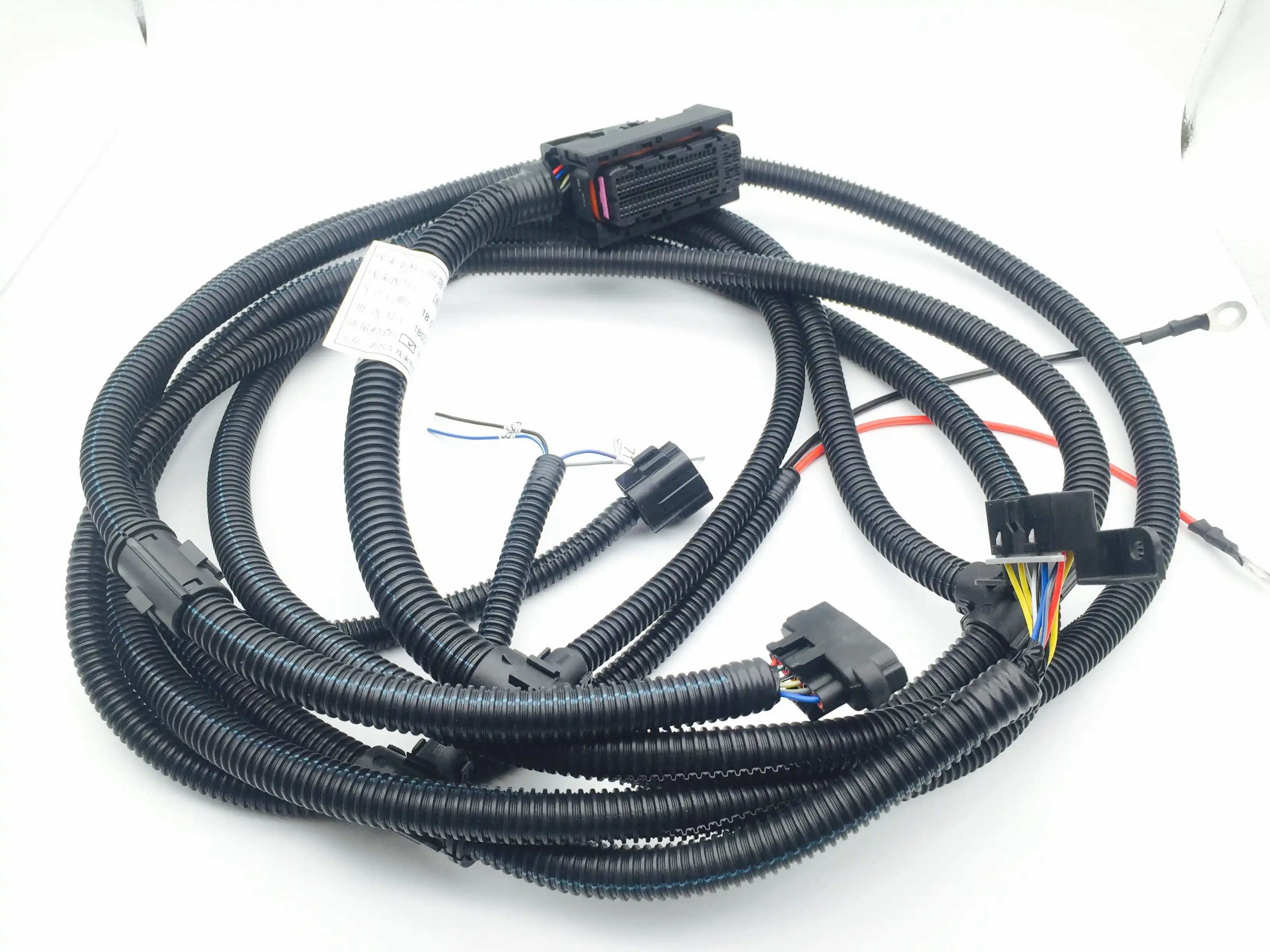 EDC17 EDC16 Automotive 94Pin ECU Plug PC Board Socket With Wiring