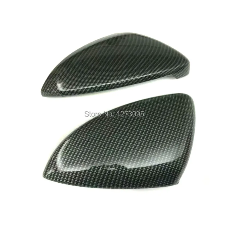 

For Volkswagen Vw Golf 7 2014-2017 2018 ABS Side Rear View Mirror Cover Replacement Cap Shell Rearview Mirror Trim Car Accessory
